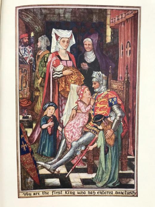 1923年 王子与公主之书 8幅彩色于大量黑白插图 漆布精装32开 商品图6