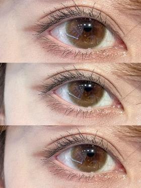 fully gift 半年抛美瞳 柚心生苔 14.5mm