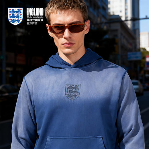 【官方正版】英格兰国家队 | 秋冬新款渐变连帽卫衣潮流帽衫 商品图1