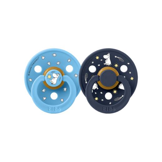 Bibs安抚奶嘴 | 姆明IP联名款 丹麦硅胶0到6个月一岁以上宝宝防胀气 圆形乳胶奶嘴 商品图5