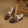 Ech&yolo羊翻皮领口纯羊毛新款雪地靴毛毛鞋HB-Z478 商品缩略图6