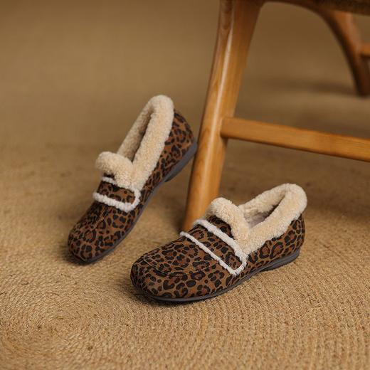 Ech&yolo羊翻皮领口纯羊毛新款雪地靴毛毛鞋HB-Z478 商品图6