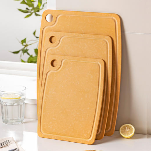 摩登主妇松木纤维菜板抗菌防霉家用案板粘板食品级切菜板水果砧板 商品图2