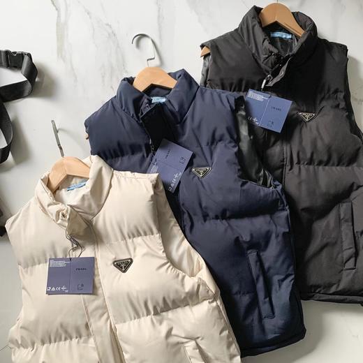 D110789秋冬新款户外休闲立领防风棉马甲 商品图1