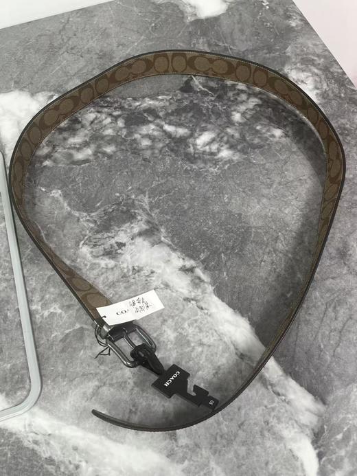瑕疵 COACH/蔻驰 男士金属针扣花纹纹路皮带腰带 商品图0
