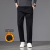 【DYG】大依优型大码男装加绒休闲裤直筒商务棉质长裤保暖冬季裤子 商品缩略图5