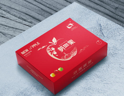 【三色苹果】新鲜陕西洛川苹果水果 新三果12枚便捷手提礼盒装 秦脆+维纳斯黄金+瑞雪苹果三拼组合 商品图4