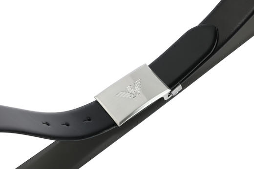 【超惠秒】Emporio Armani 男士 精钢鹰标logo扣头 简约质感真皮腰带12503 商品图4