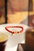 米马饰物 天然九口料南红手串 配银镀金配件 商品缩略图0