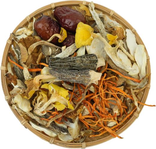 云南保山施甸山之喜七彩菌汤包（实惠版）100克/袋 商品图0