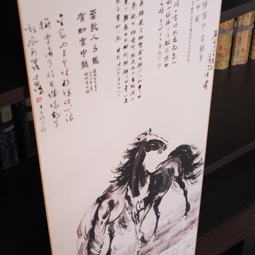 2026《马年挂历》系列 北研所出品 丝绢装裱 荧光防伪 133*42cm尺寸 商品图8
