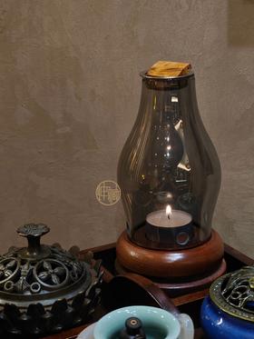 崖柏熏香老油节木块（赠送香薰灯）