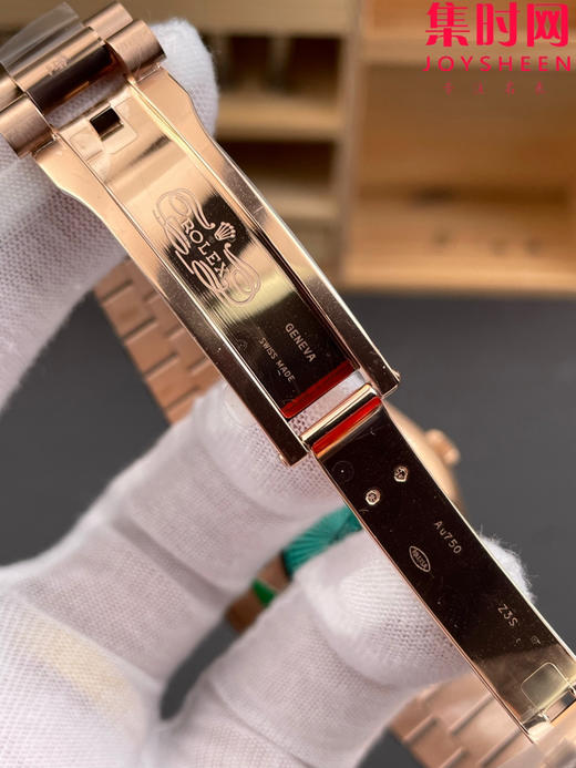 RC配重版 重量200克+ 玫瑰金白罗马DD 劳力士星期日历型系列 日志40mm 商品图6