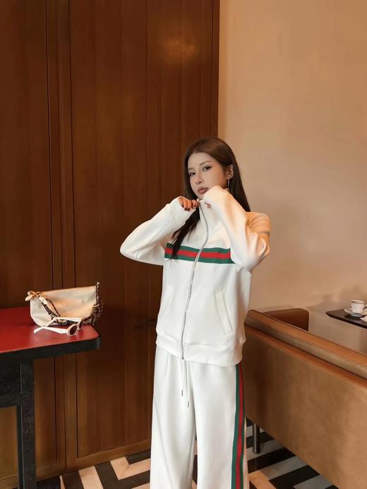 古驰 2025 FW经典织带休闲长裤（DY） 商品图1