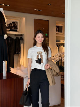 拉夫劳伦 25年紫标系列新款风衣小熊T恤(KX*MM)