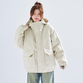 【比羽绒还要暖的棉】全新升级 斯辰唯佳金标Primaloft棉 纳米级绝热材料 山系棉服 男女同款 棉服帽可隐藏 D82-2533