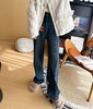 土耳其新款加绒小太阳保暖显瘦窄版阔腿长裤 商品缩略图1