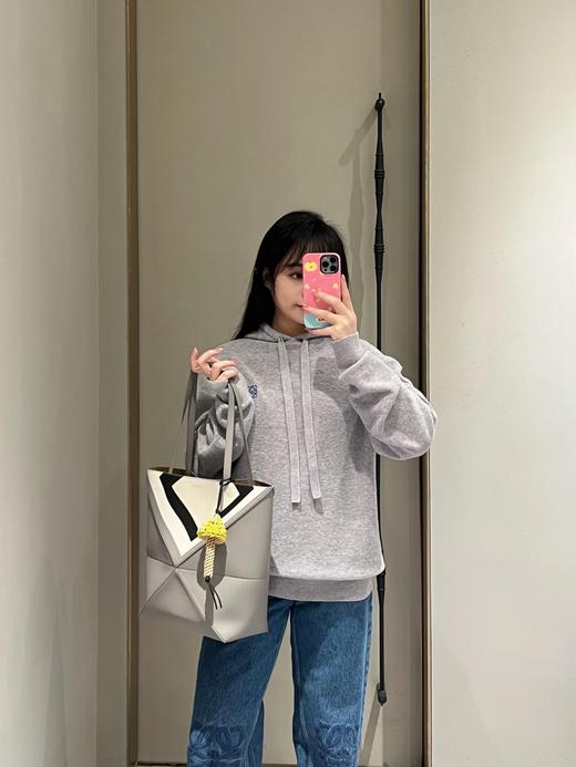 罗意威 25Fw早秋新款 Anagram 刺绣羊毛连帽针织衫 男女同款情侣系（DQJ*MM） 商品图7