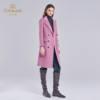 乔万尼羊毛大衣女新款100%绵羊毛粉色外套ET4A850 商品缩略图3