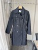 贝壳三 气质百搭正肩收腰显瘦风衣双排扣棉质中长款外套C110820 商品缩略图2