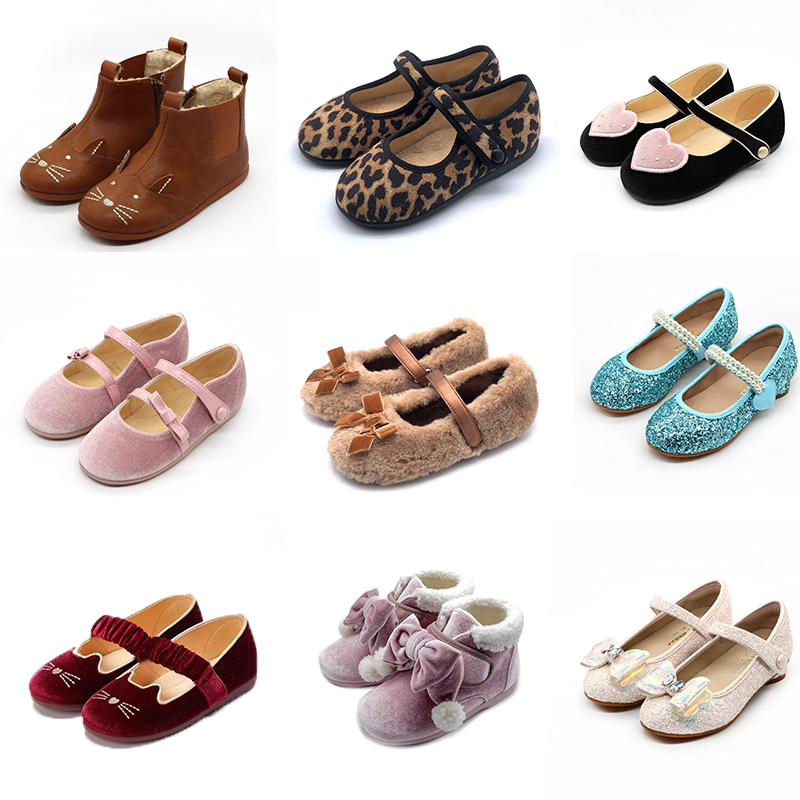 【云优选】西班牙Little winkaa小温卡（常规款）舞蹈鞋儿童单鞋公主鞋毛毛鞋保暖鞋3岁+ | 第①弹