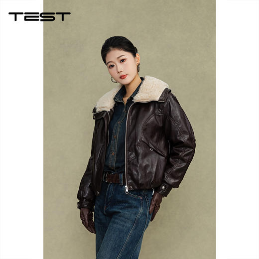 冬上新时尚修身简约气质夹克 2254105 商品图1