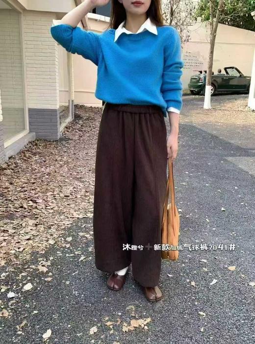 GZ复古加绒灯芯绒BABY绒阔腿九分裤(LH)(LD)-纪念日百货167998722 商品图2