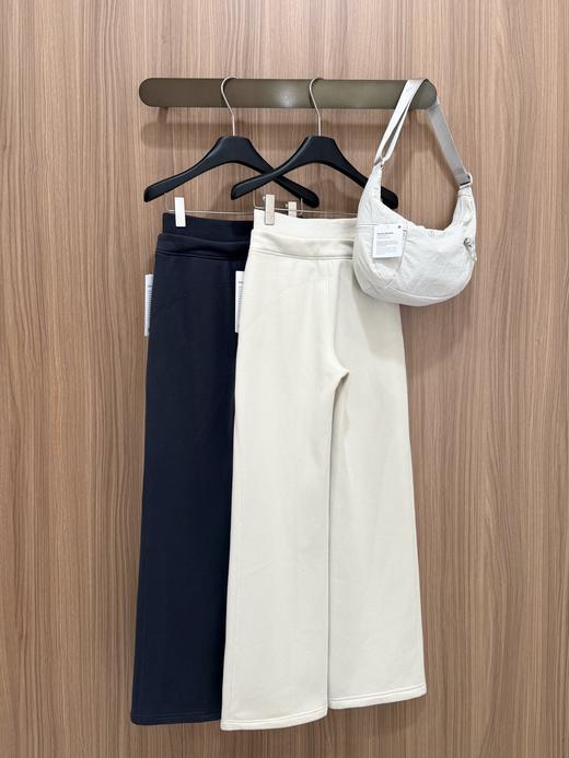 【非质量问题不退货】露露 Plush Fleece 双腰加绒阔腿裤（EJ） 商品图0