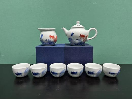 釉下彩壶杯茶具套组 商品图1