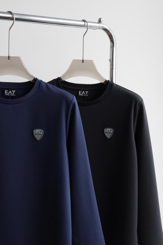 E@7 弹力尼龙双面面料长袖T恤 CX238 商品图3