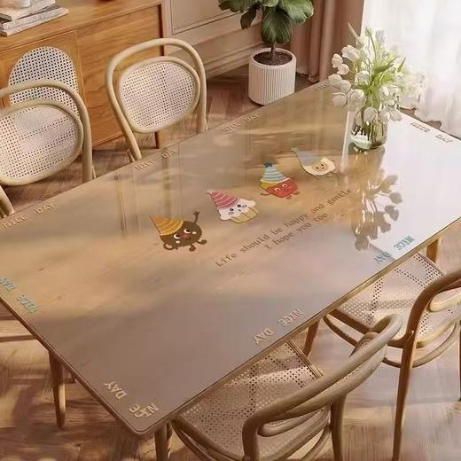 卡通透明软玻璃桌垫 商品图1