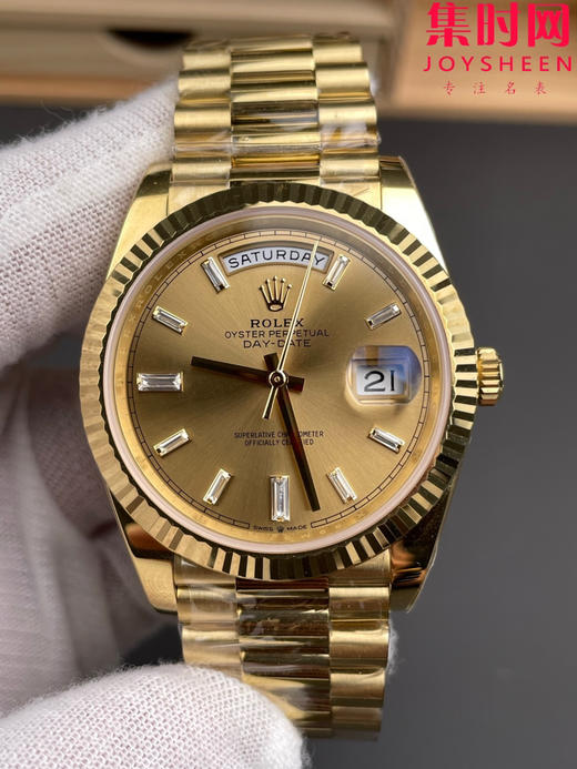 RC配重版 重量200克+ 全金黄冰糖DD 劳力士星期日历型系列 日志40mm 商品图2