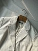 贝壳三 简约通勤白色灯芯绒质感西装外套收腰显瘦小西服C110804 商品缩略图2