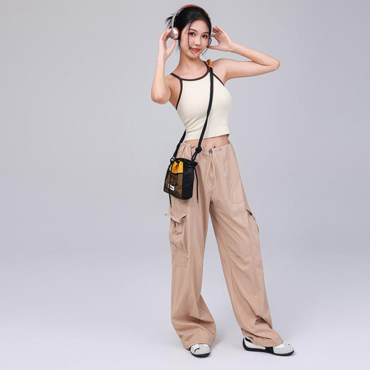 跃牌【安琪拉系列】运动内衣女固定杯美背跑步训练瑜伽服背心防震普拉提健身文胸WX2481 商品图4