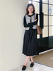 【百图lulu定制】【奢雅香风套装裙】经典粗花呢 撞色 马甲 百褶连衣裙 套装 商品缩略图2