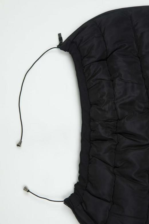 一周发货【骑车护膝 & 腿套】加绒加棉加厚，防水拉链款！外层面料：防水PVC记忆布；内里填充：加厚双层羽绒棉；产品内里：阳离子绒布。骑车护膝女护腿保暖男加厚电动摩托车护膝冬季包腿防寒保护关节 商品图3