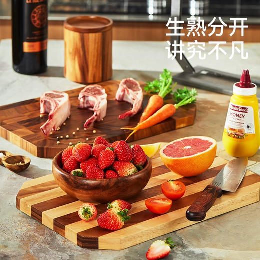 泰国lcliving进口相思木抗菌菜板磁吸砧板 商品图0