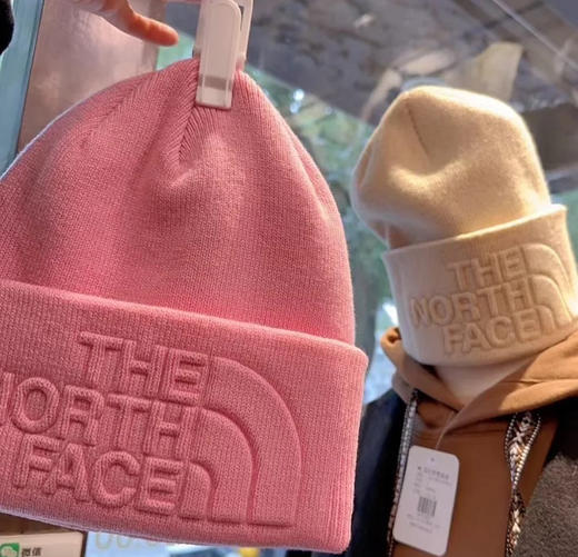 正品北面加厚毛线帽 商品图2