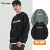 Covernat韩国潮牌新款绒感卫衣情侣款休闲上衣圆领套头衫中性CO2203CR32 商品缩略图0