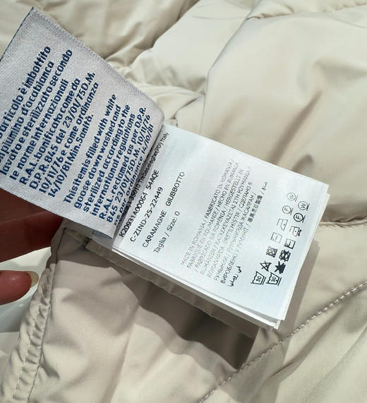 蒙口鹅绒轻便羽绒服110403 商品图9