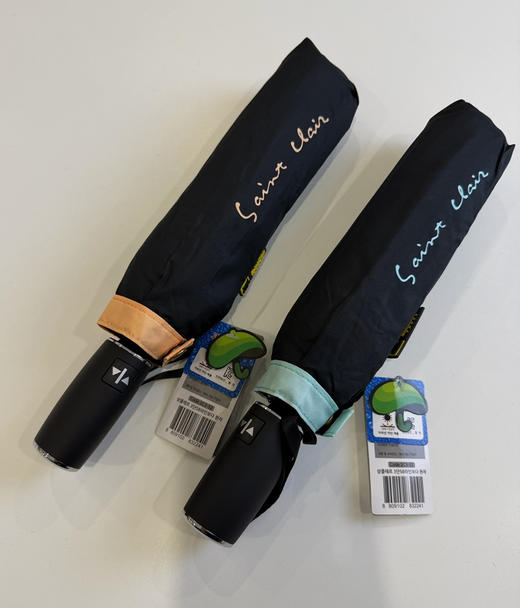 韩货原单自动晴雨伞九骨抗风 + 一键开伞 商品图0