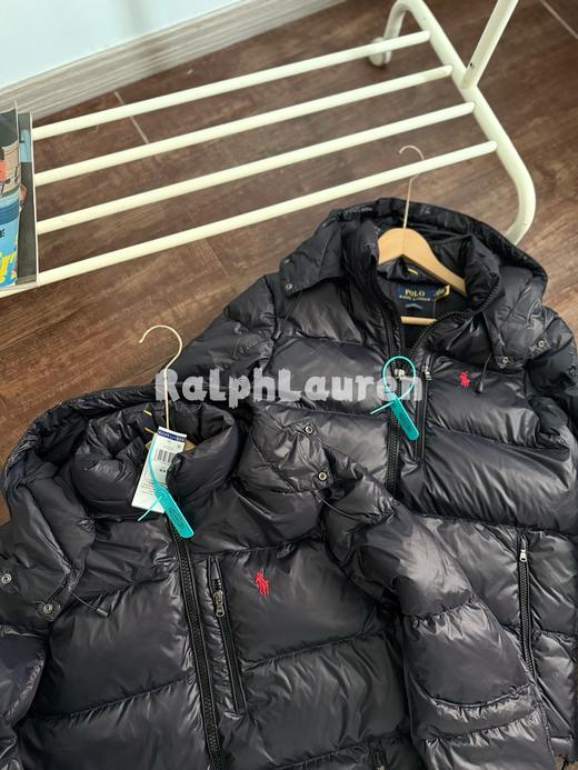 拉夫劳伦可拆卸连帽羽绒服男女同款 商品图1