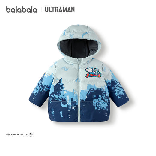 【奥特曼IP商场同款】巴拉巴拉儿童羽绒服男童2025年冬季防护外套 商品图4