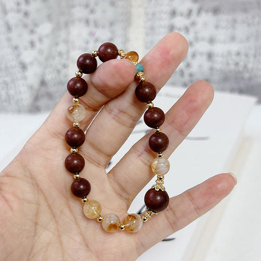 设计感国风手工合香珠手链-纪念日百货门店同款167294830 商品图3