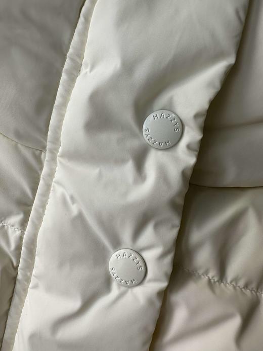 贝壳三 防泼水宽松短款轻薄羽绒服女防风纯色连帽外套C110806 商品图4