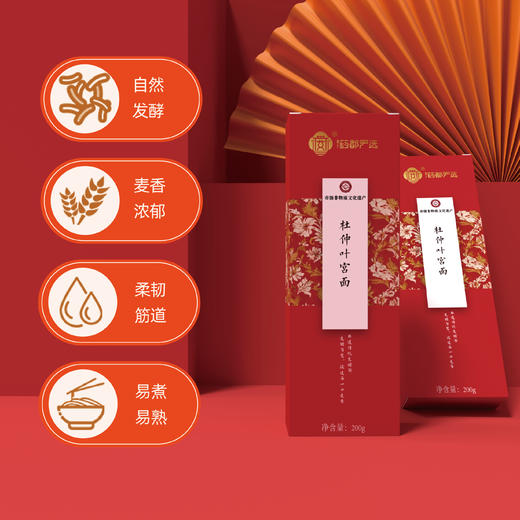 【药都严选】匠作药膳杜仲叶宫面 商品图4