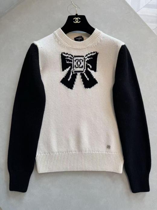 XY39-香奈儿25n coco neige滑雪系列蝴蝶结针织毛衣毛衣（PG*MM） 商品图7