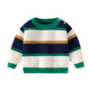 间色条纹韩版针织男童毛衣柔软A类婴儿毛衣秋冬帅气加厚儿童毛衣 商品缩略图4
