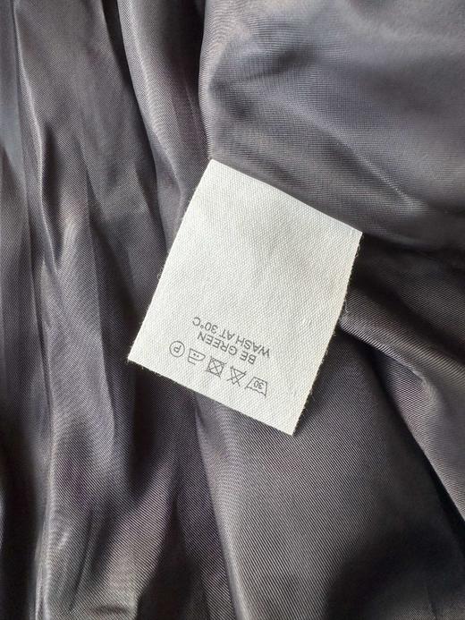 贝壳三 英伦风双排扣复古宽松风衣腰带收腰显瘦短款外套C110819 商品图12