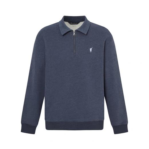 XXM POLOWALK男式卫衣2025秋季新品时尚简约翻领男装套头长袖上衣 商品图2